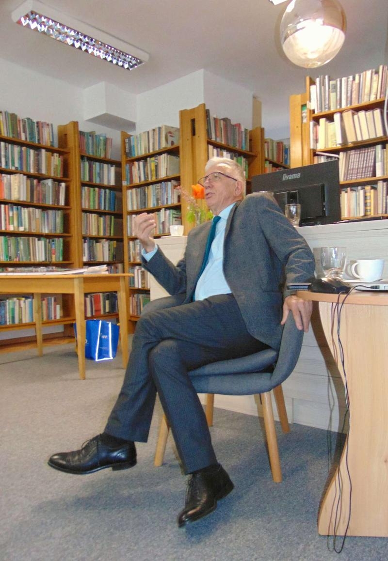 spotkanie z prof. Aleksanderem Kirylukiem