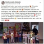 Zdjęcie przedstawia screenshoot z profilu Koteły made in Hajnówka - jest na nim podziękowanie przedszkolakom za akcje zbierania karmy i zdjęcie dzieci trzmających paczki z jedzeniem.