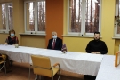 Spotkanie opłatkowe Koła Terenowego Polskiego Związku Niewidomych w Hajnówce
