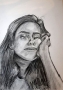  Praca plastyczna - autoportret Anny Zabrockiej