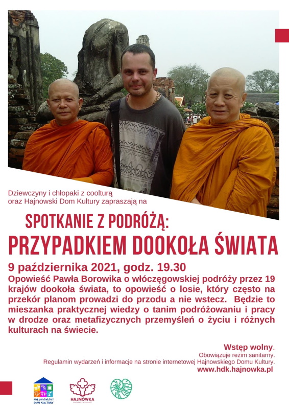 Plakat zawierający informacje o wydarzeniu