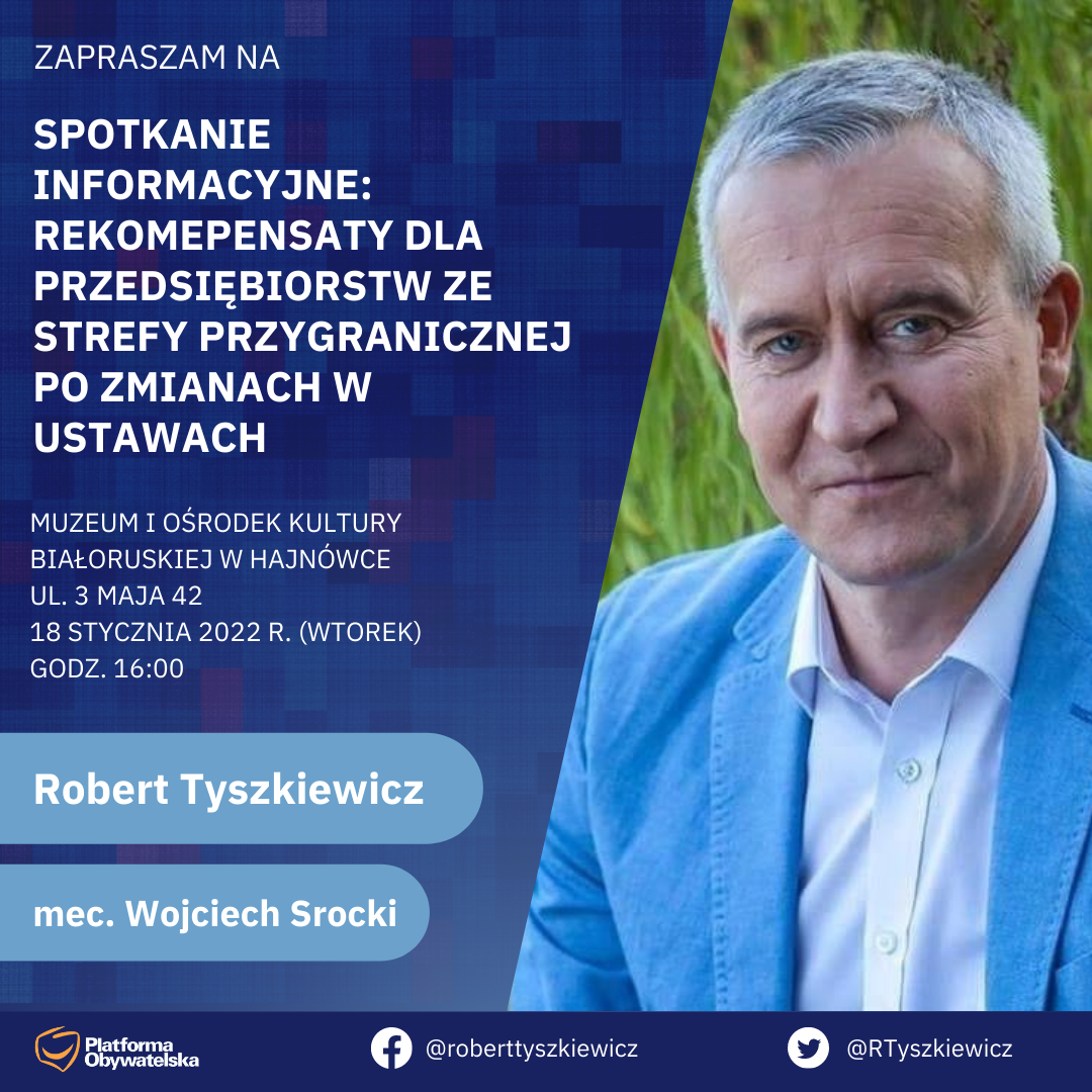 Plakat informujący o wydarzeniu