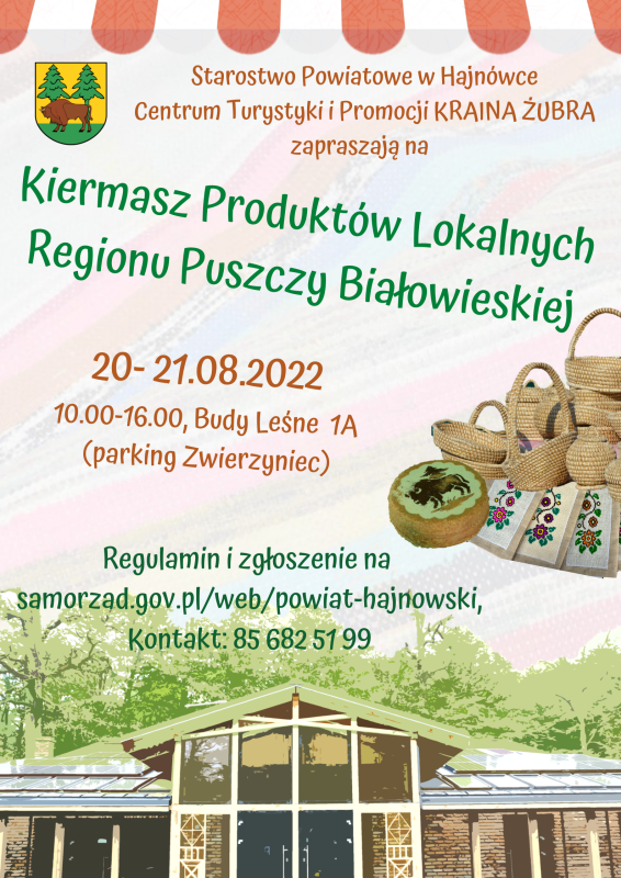 Plakat zawierający informacje o wydarzeniu.