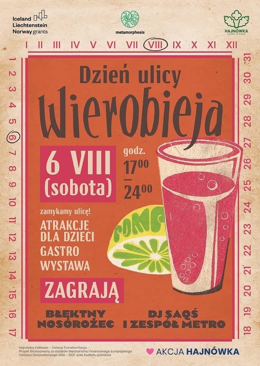 Plakat zapraszający na wydarzenie