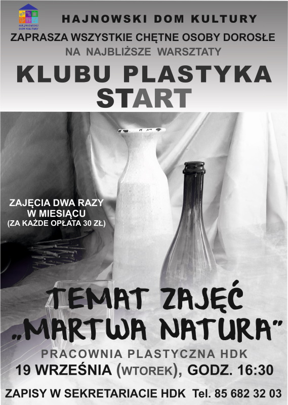 Plakat informujący o wydarzeniu