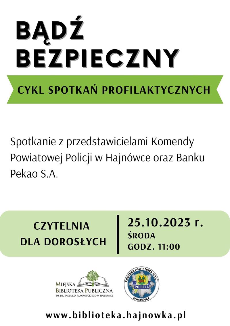 loga organizatorów oraz informacje o wydarzeniu