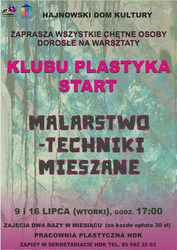 Plakat informujący o wydarzeniu