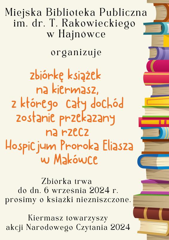 informacje o wydarzeniu, logo organizatora, grafika tematyczna