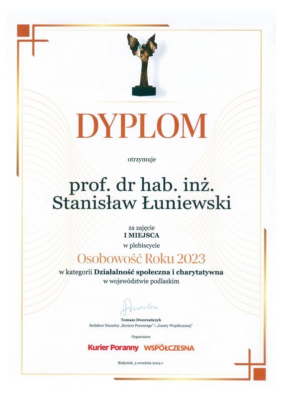 fragment dyplomu