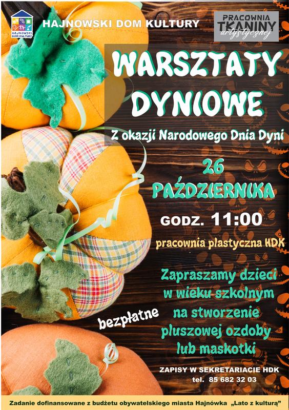 plakat zapraszający na wydarzenie informacje o wydarzeniu, logo organizatora, grafika tematyczna