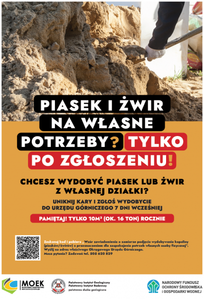 informacje o wydarzeniu, logo organizatora, grafika tematyczna