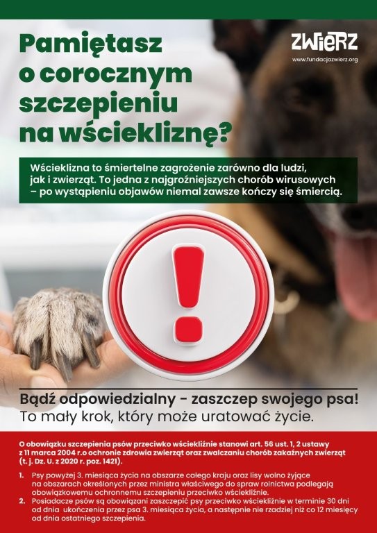plakat informacyjny