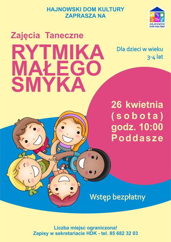 plakat zapraszający na wydarzenie informacje o wydarzeniu, logo organizatora, grafika tematyczna