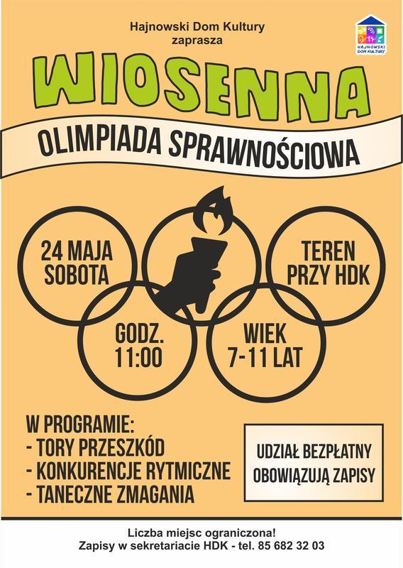 plakat zapraszający na wydarzenie informacje o wydarzeniu, logo organizatora, grafika tematyczna