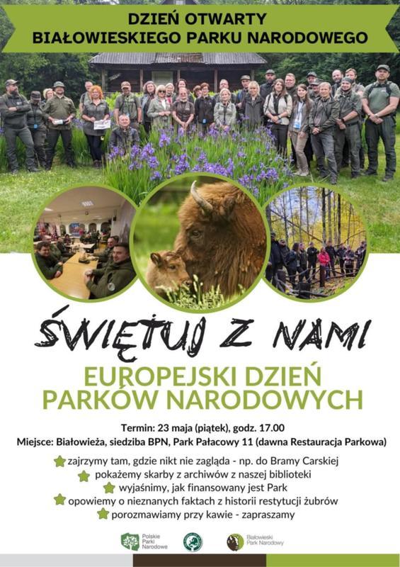 plakat informacje o wydarzeniu, logo organizatora, grafika tematyczna