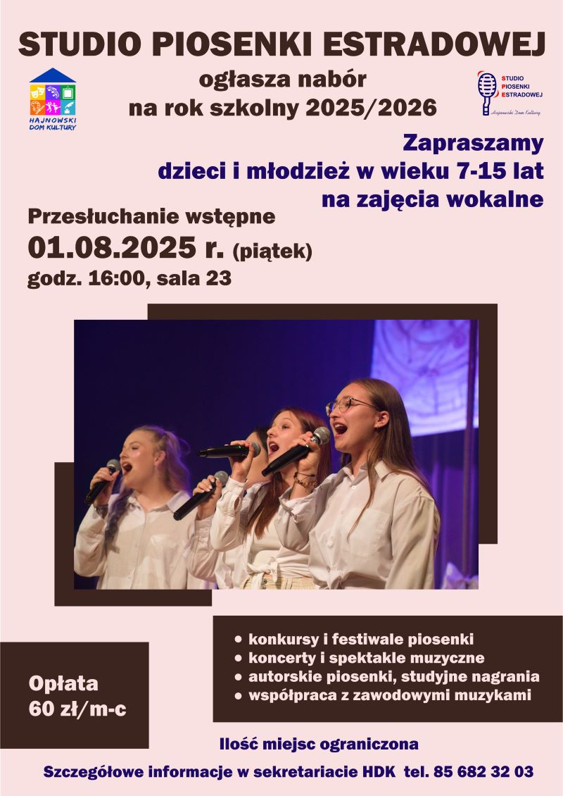 plakat informacyjny