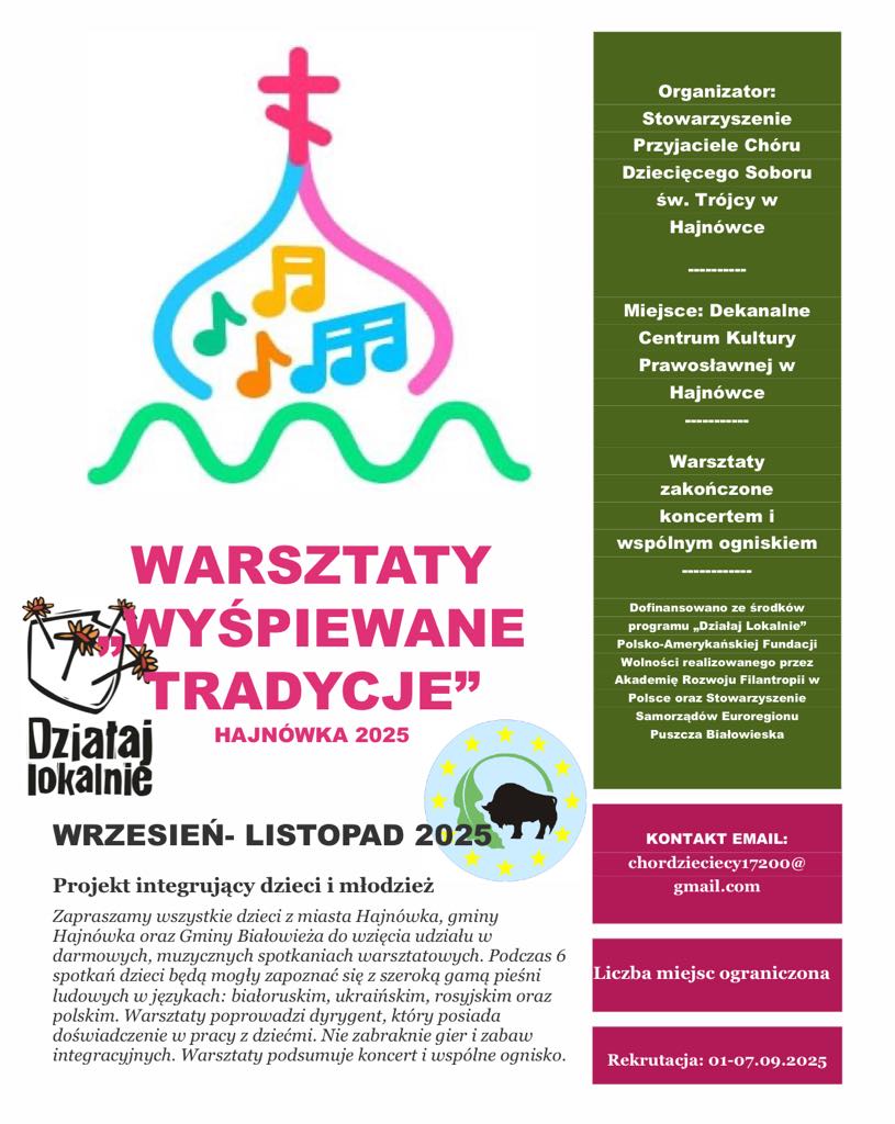 plakat zapowiadający wydarzenie