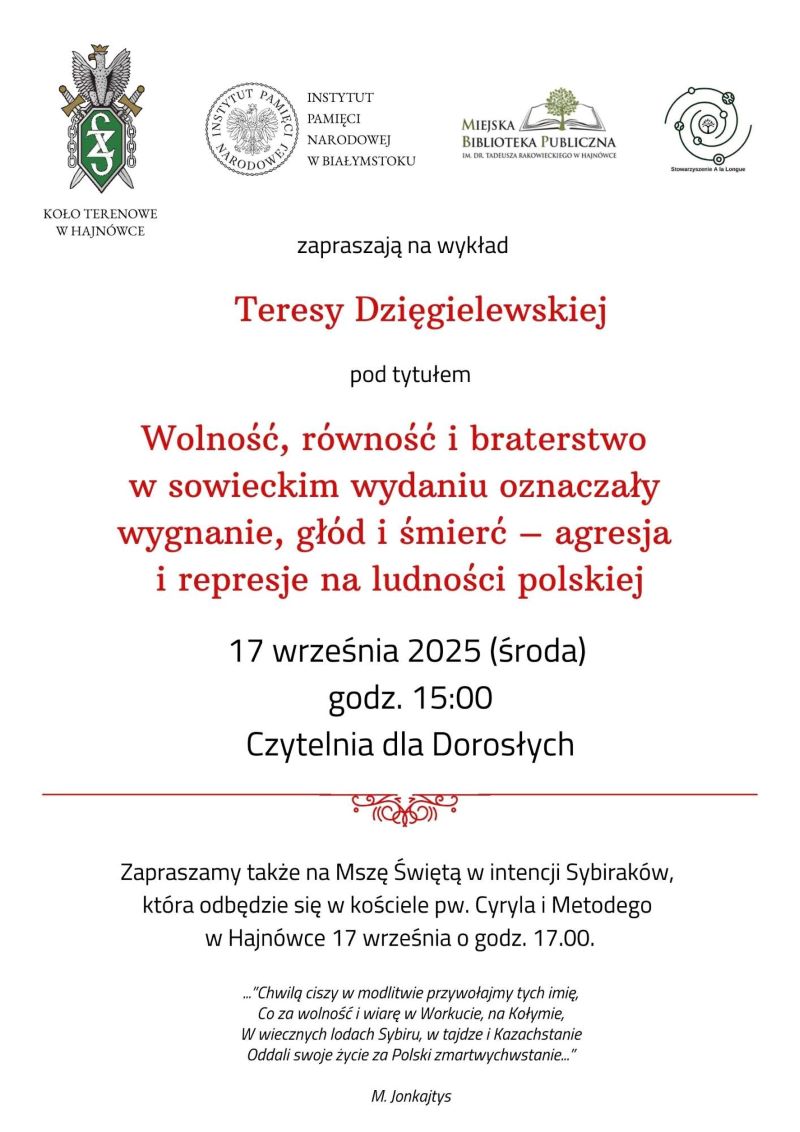 plakat informacyjno promocyjny