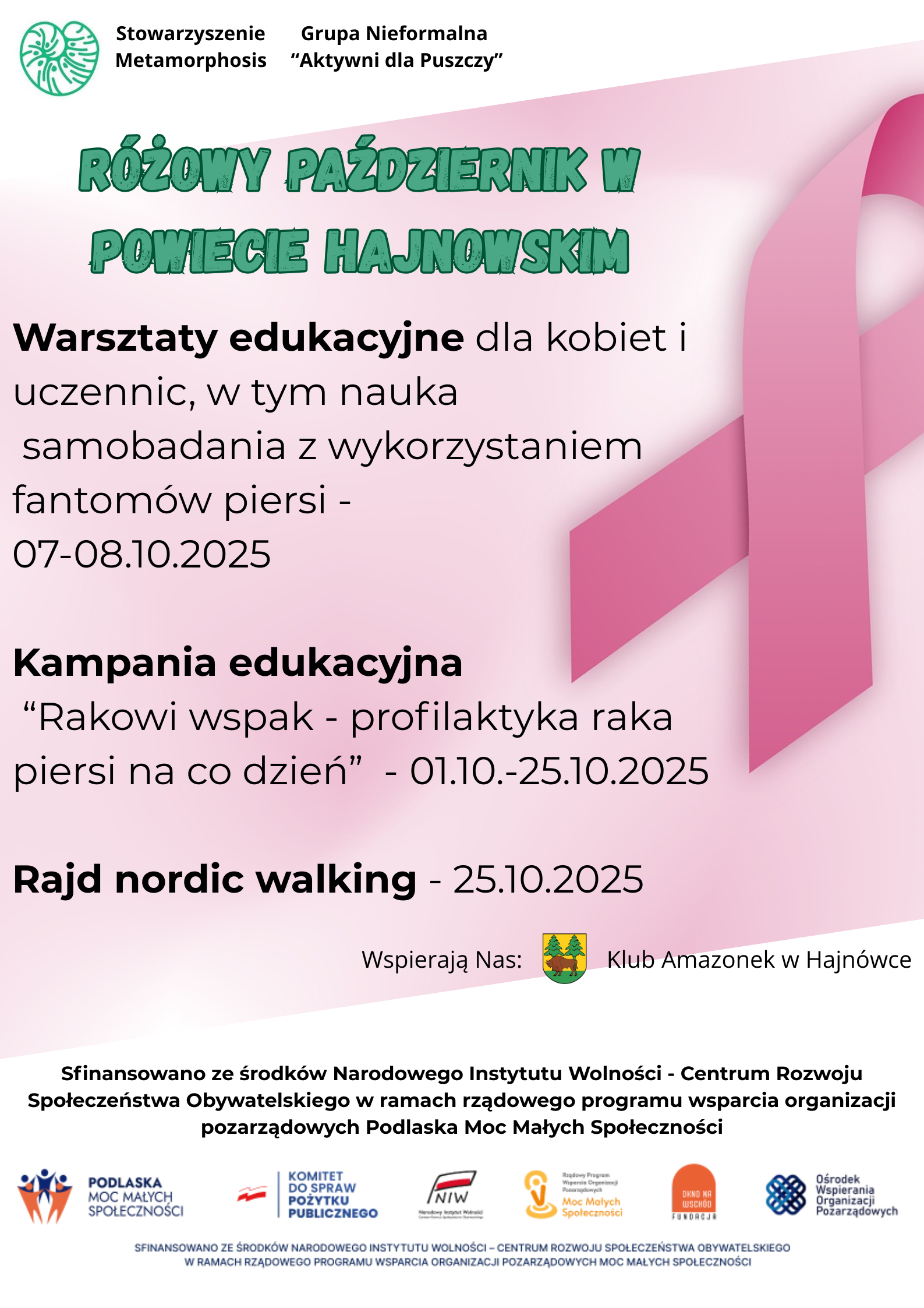plakat informacyjny