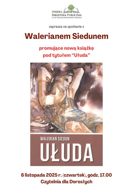 informacje o wydarzeniu, logo organizatora, grafika tematyczna