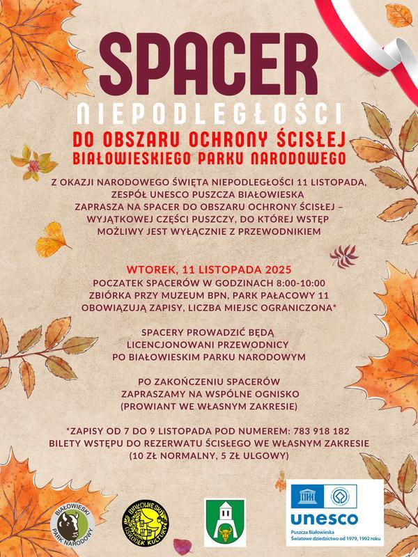 informacje o wydarzeniu, logo organizatora, grafika tematyczna