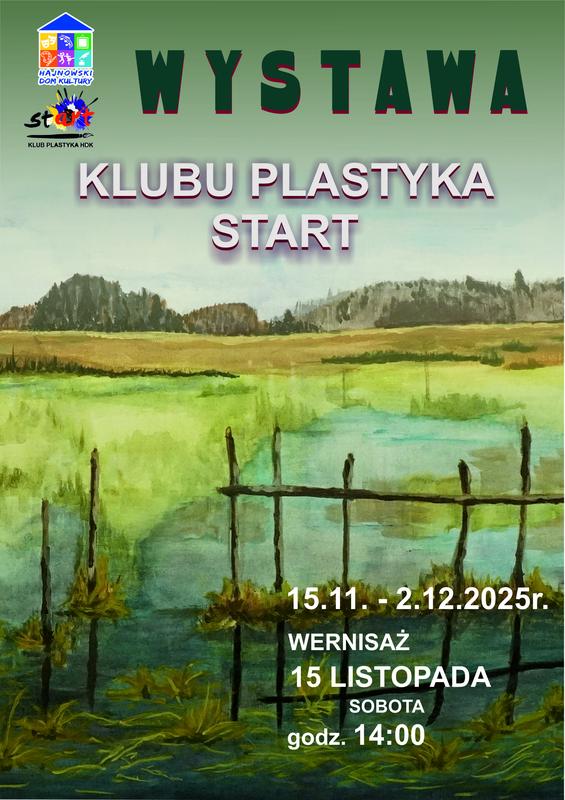 informacje o wydarzeniu, logo organizatora, grafika tematyczna