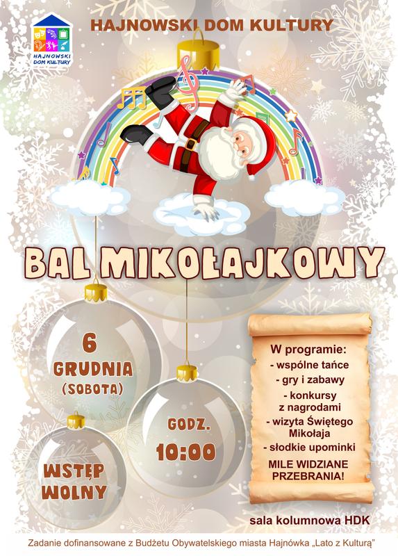 informacje o wydarzeniu, logo organizatora, grafika tematyczna