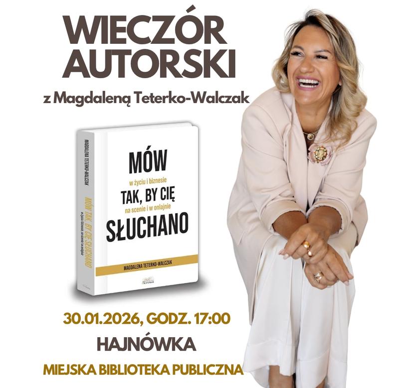 informacje o wydarzeniu, logo organizatora, grafika tematyczna