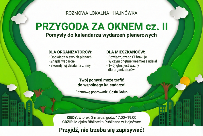 plakat informacyjny