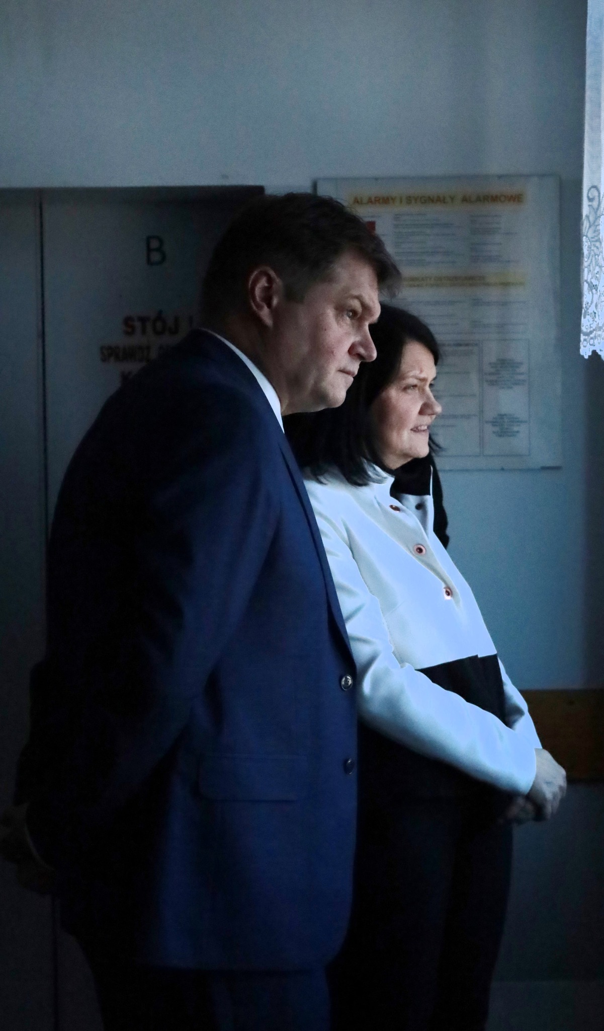 Burmistrz wraz z Panią Wiceminister
