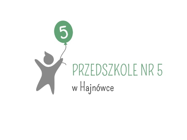grafika szarego ludzika z zielonym balonikiem  z cyfrą 5 w dłoni 