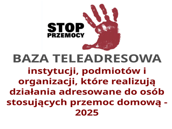 baner STOP PRZEMOCY Baza Teleadresowa