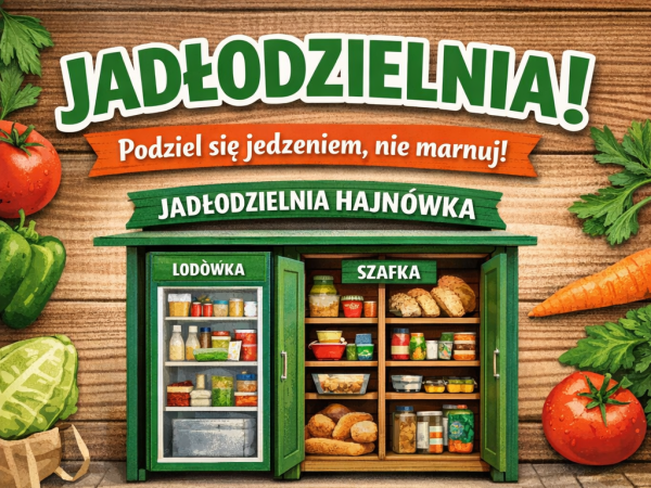 plakat informacyjny o jadłodzielni