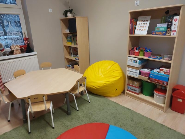 doposażenie przedszkola w ramach projektu