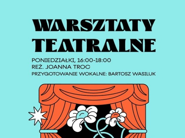 informacje o wydarzeniu, logo organizatora, grafika tematyczna
