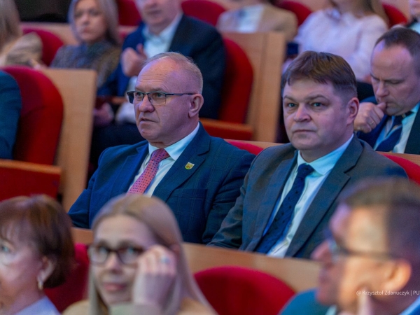 burmistrz podczas spotkania