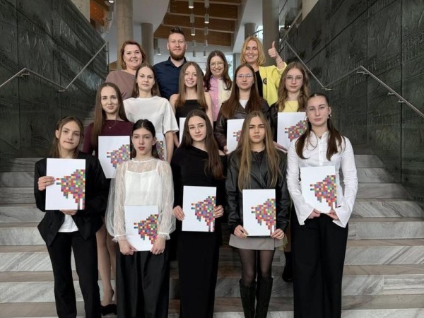 stypendystki z HDK z opiekunami