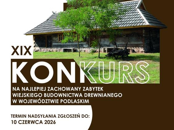 informacje o wydarzeniu, logo organizatora, grafika tematyczna
