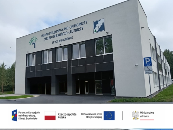 budynek ZOL oraz loga projektowe