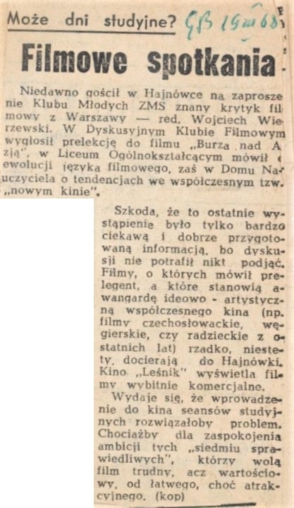 Skan wycinka z gazety