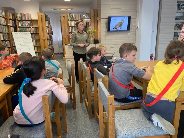 Poznajcie rysia – warsztaty dla dzieci w Miejskiej Bibliotece Publicznej im. Dr. T. Rakowieckiego