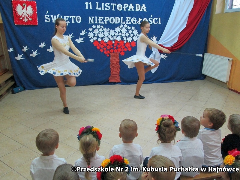 Fotografia do artykułu "11 Listopada Narodowe Święto Niepodległości w Przedszkolu nr 2 im. Kubusia Puchatka w Hajnówce"