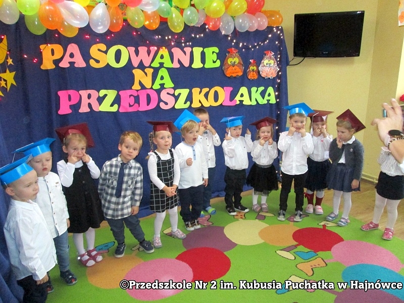 Pasowanie na przedszkolaka