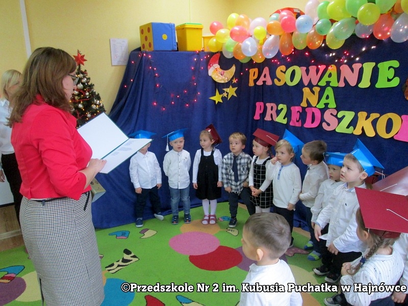 Pasowanie na przedszkolaka
