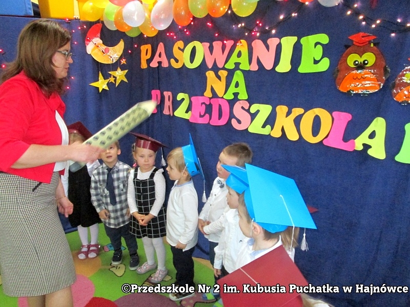 Pasowanie na przedszkolaka