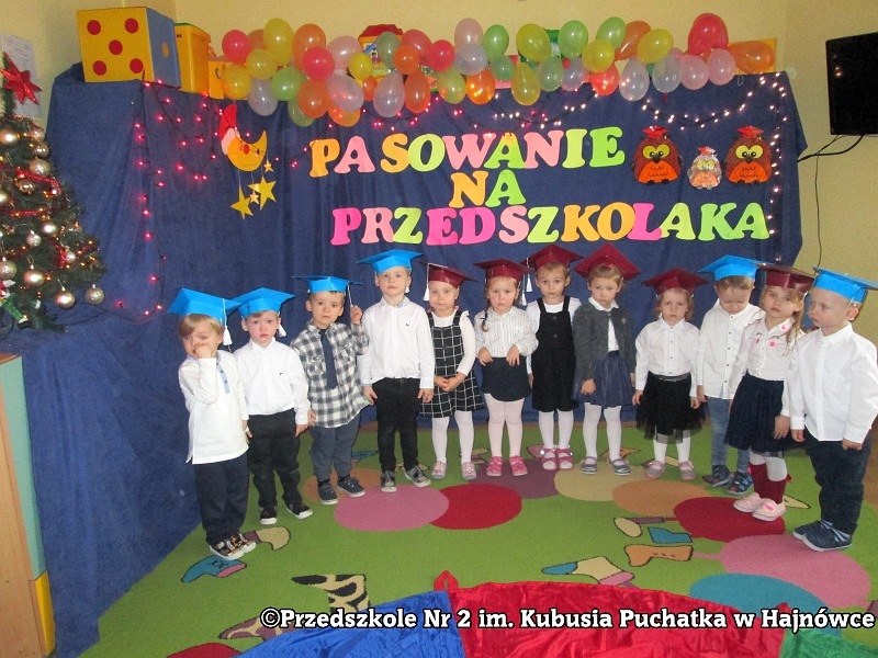Pasowanie na przedszkolaka