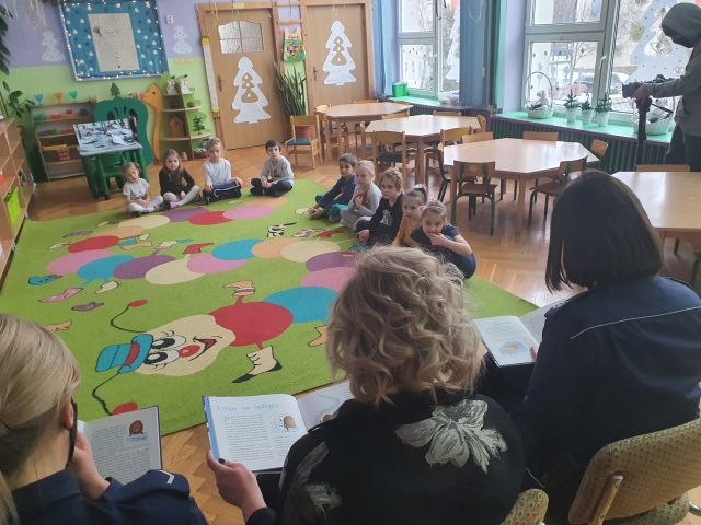 „Projekt Policja” w Przedszkolu Nr 3 z Oddziałami Integracyjnymi im. Żubra Pompika w Hajnówce
