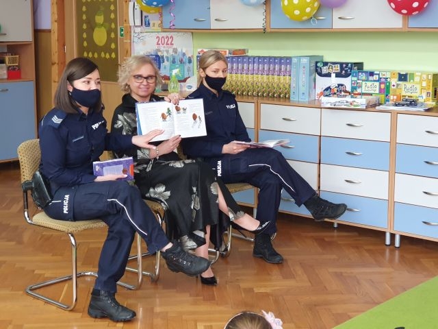 „Projekt Policja” w Przedszkolu Nr 3 z Oddziałami Integracyjnymi im. Żubra Pompika w Hajnówce