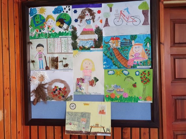 Prace plastyczne dzieci.