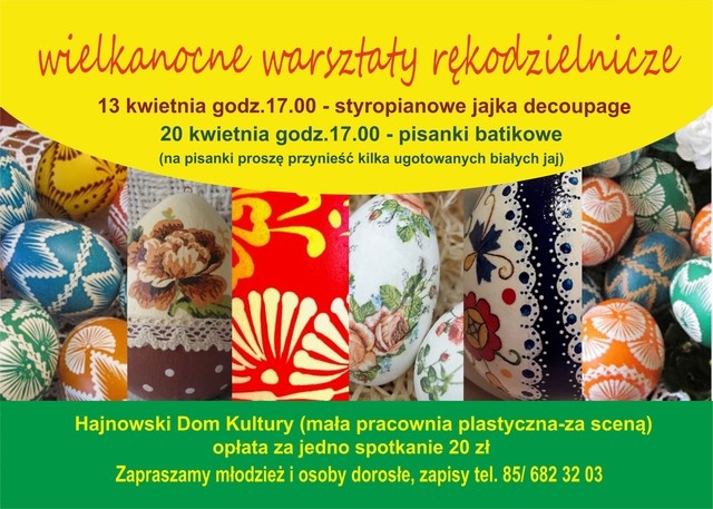 grafika pisanek wielkanocnych